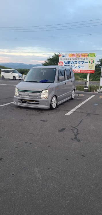 ワゴンRのワゴンR・青森県ユーザー・独り言・書くことない・走行動画欲しいに関するカスタム事例の投稿画像1枚目