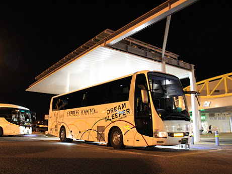 関東バス「ドリームスリーパー東京大阪号」　･･･1　足柄SAにて　その1-1