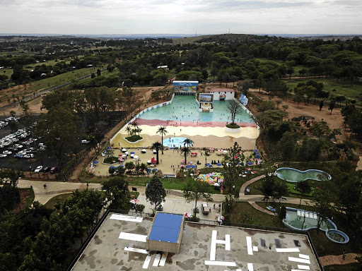 The Typhoon tube ride spits you out into a shallow pool.