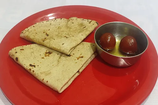 Chapati With Gulab Jamun