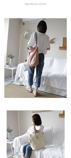 Title 2, Korean Art Canvas Shoulder Bag Handbag Foreign ...