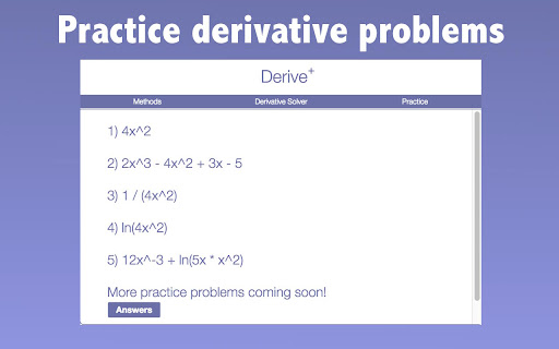 Derive+