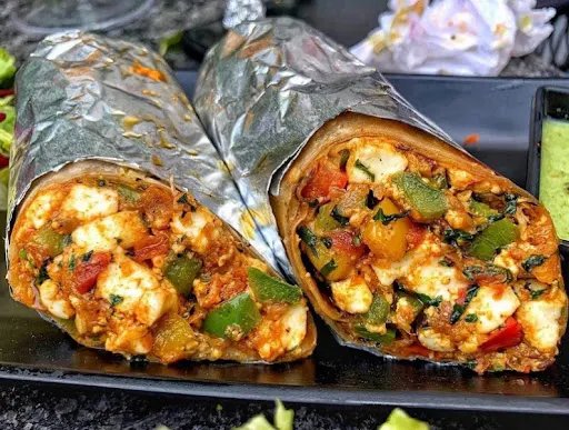 Paneer Bhurji Roll