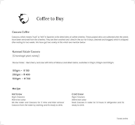 Home Blend Coffee Roasters menu 1