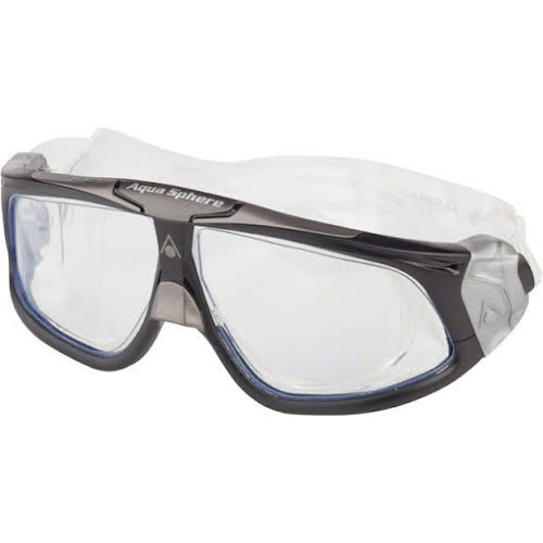 Aqua Sphere Seal 2.0 Goggles: Gray/Black with Clear Lens