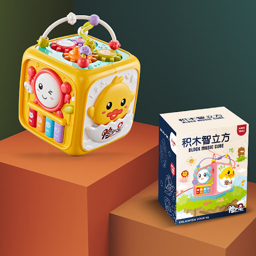 Title 1, Baby Toys Childrens Pat Drum Hexahedron Music ...