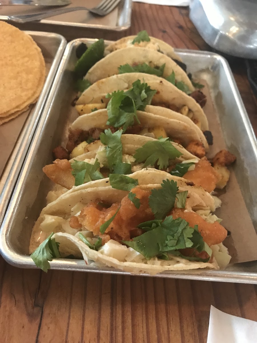 Gluten-Free Tacos at Bartaco