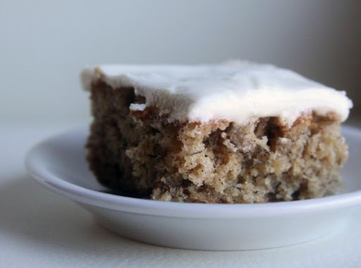 Fluffy Banana Cake