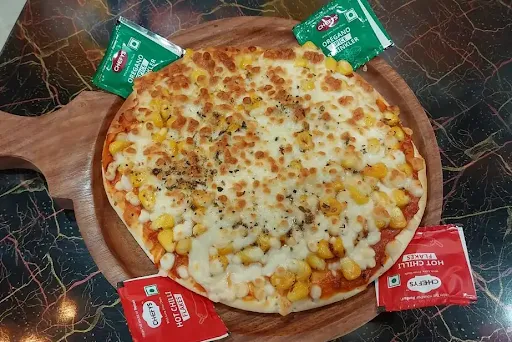 Corn & Cheese Pizza [7 Inches, Serves 1]