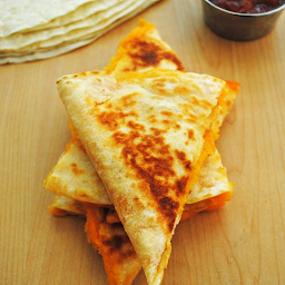 Cheddar Cheese Quesadilla