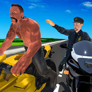 Download Police Bike Criminals Chase: Arrest City Gangster For PC Windows and Mac