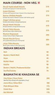 Mysuru Gonguras menu 4