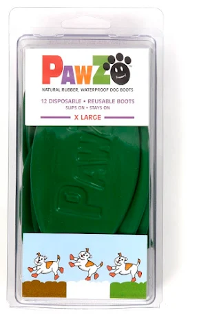 PawZ Hundsko, mrkgrn, XL, 12,7 cm, 12 st