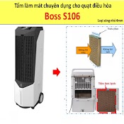 Tấm Làm Mát Thay Thế Cho Quạt Hơi Nước Boss S106 (Hàng Tấm Tiêu Chuẩn Sóng 4Mm - 6Mm)