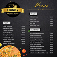 Ecstasy Cafe And Bakery menu 3