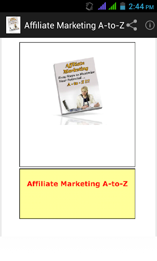 Affiliate Marketing A-to-Z