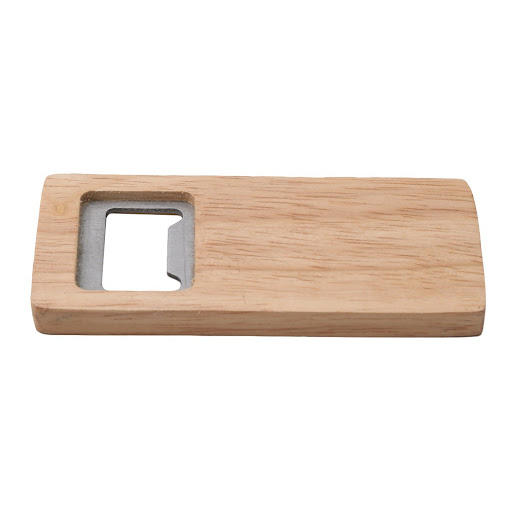 Title 5, Wooden Square Beer Bottle Opener Cap Remover Du...