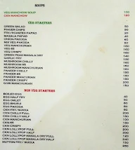 Sandalwood Family Restaurant & Bar menu 4