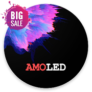 ? AMOLED 4K черни тапети, тъмен фон