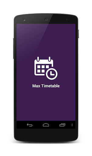 Max Timetable