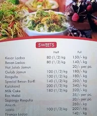 Khatana Dairy & Sweets menu 1