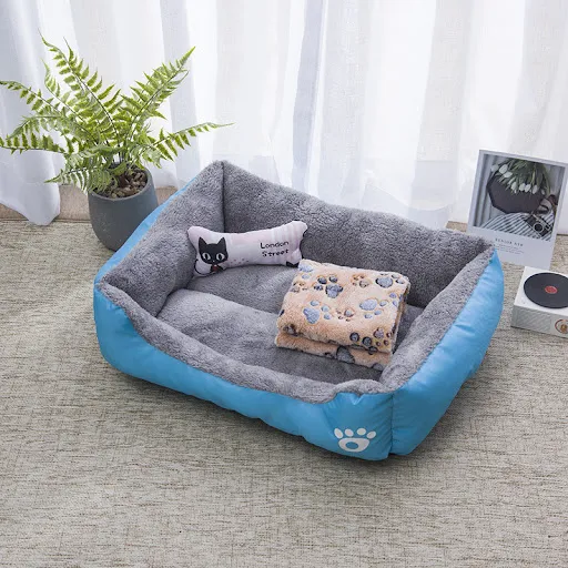 Winter Warm Large Dog Sofa Bed Dog Kneel Cat Mats House Cushion Pet Dog Bed Dog House Soft Nest Dog Baskets Bed For Cat 