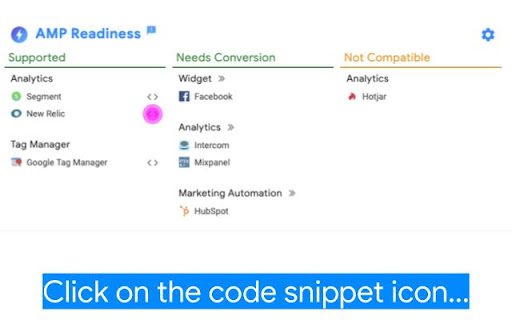 AMP Readiness Tool