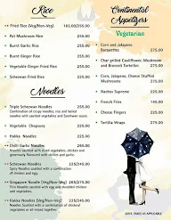 Hotel Blue Sapphire menu 5