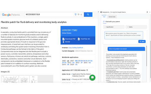 Pro Tools for Google Patents by Readpatents