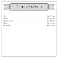 Sri Annapoorneshwari Tiffin And Lunch menu 1