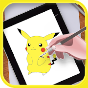 learn to draw pokemon  Icon