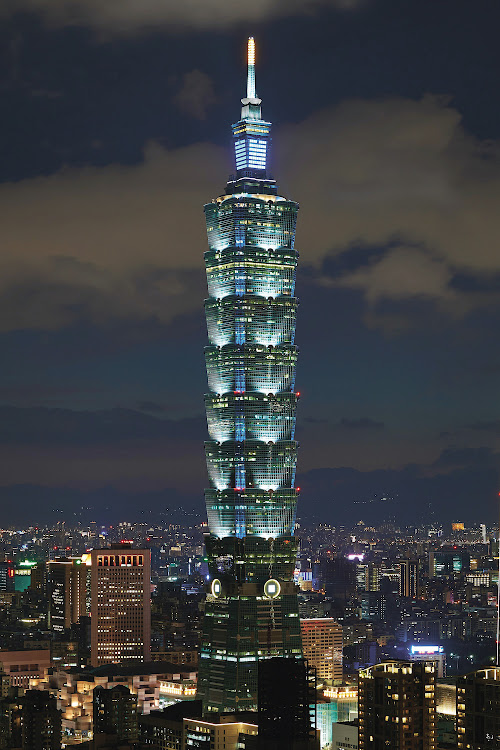 The Taipei 101.