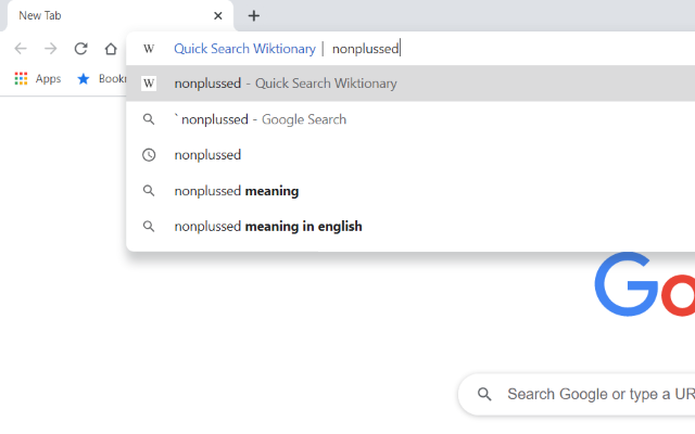 Quick Search Wiktionary Preview image 0