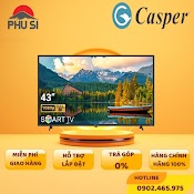 [Miễn Phí Giao Hàng - Lắp Đặt] 43Fx5200 - Smart Tivi Casper 43 Inch 43Fx5200