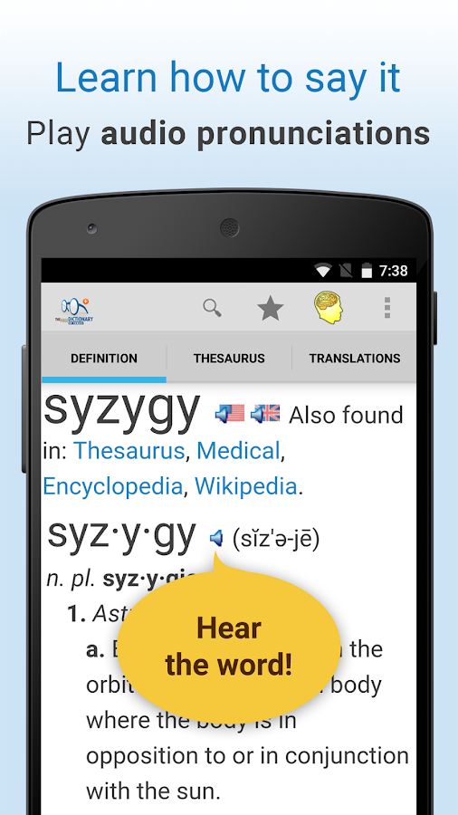    Dictionary Pro- screenshot  