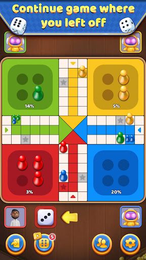 Screenshot Ludo Offline: Dice Board Game