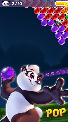 Screenshot Bubble Shooter: Panda Pop!