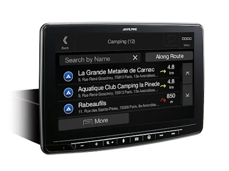 Alpine 9" Digital Media Station Halo9 with Navi Truckdatabas