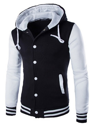Title 4, Mens jacket slim cardigan short brushed sweater