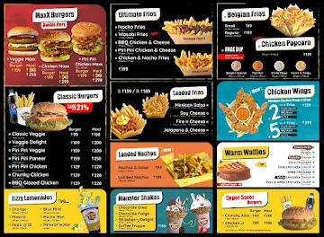 The Belgian Fries Co- Burgers & Fries menu 