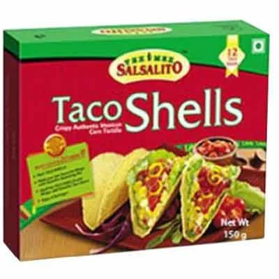 Salsalito Taco Shells 135 Gm