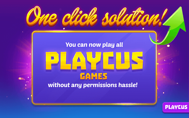 One Click Playcus Flash Games Preview image 1