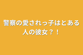 警察の愛されっ子はとある人の彼女？！