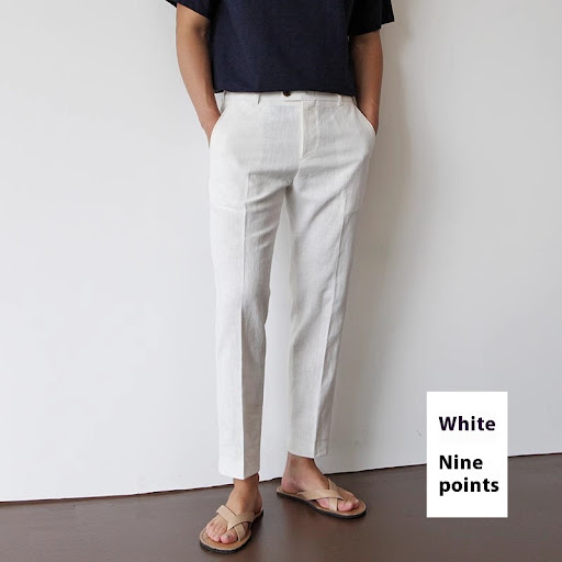 White Ninth Pants