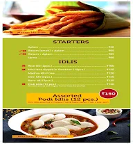 Sagar Ratna menu 1