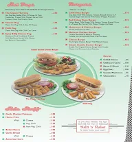 The All American Diner menu 3