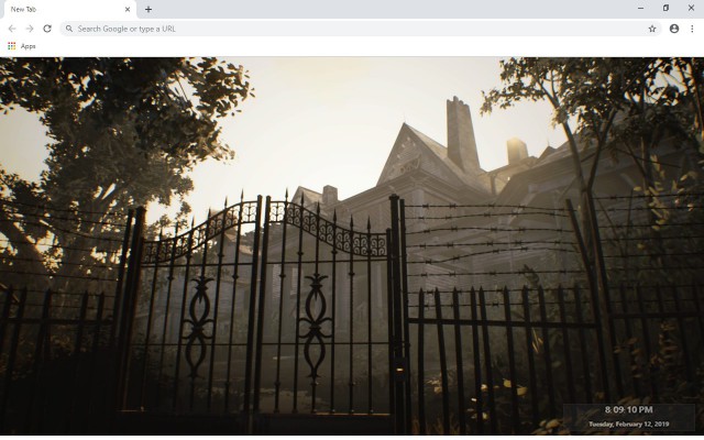Resident Evil 7: Biohazard New Tab Theme