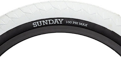 Sunday Current V2 Tire - 20 x 2.4, White/Black alternate image 0