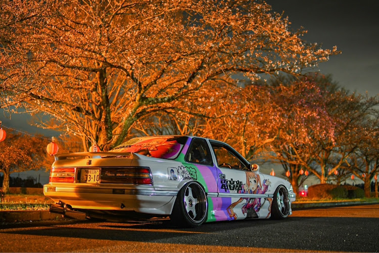 ソアラの20ソアラ・シャコタン・stance・痛車に関するカスタム事例の投稿画像2枚目