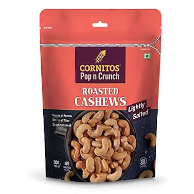 Cornitos Roasted Cashews Lightly Salted 200 Gm